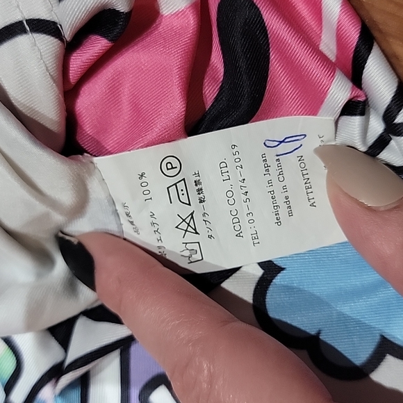 ACDC Rag Kawaii crop tee small from Japan - Picture 4 of 5